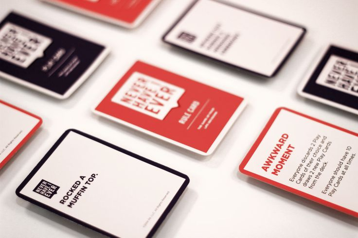 Never Have I Ever Card Game Go For Dope Minimalist 