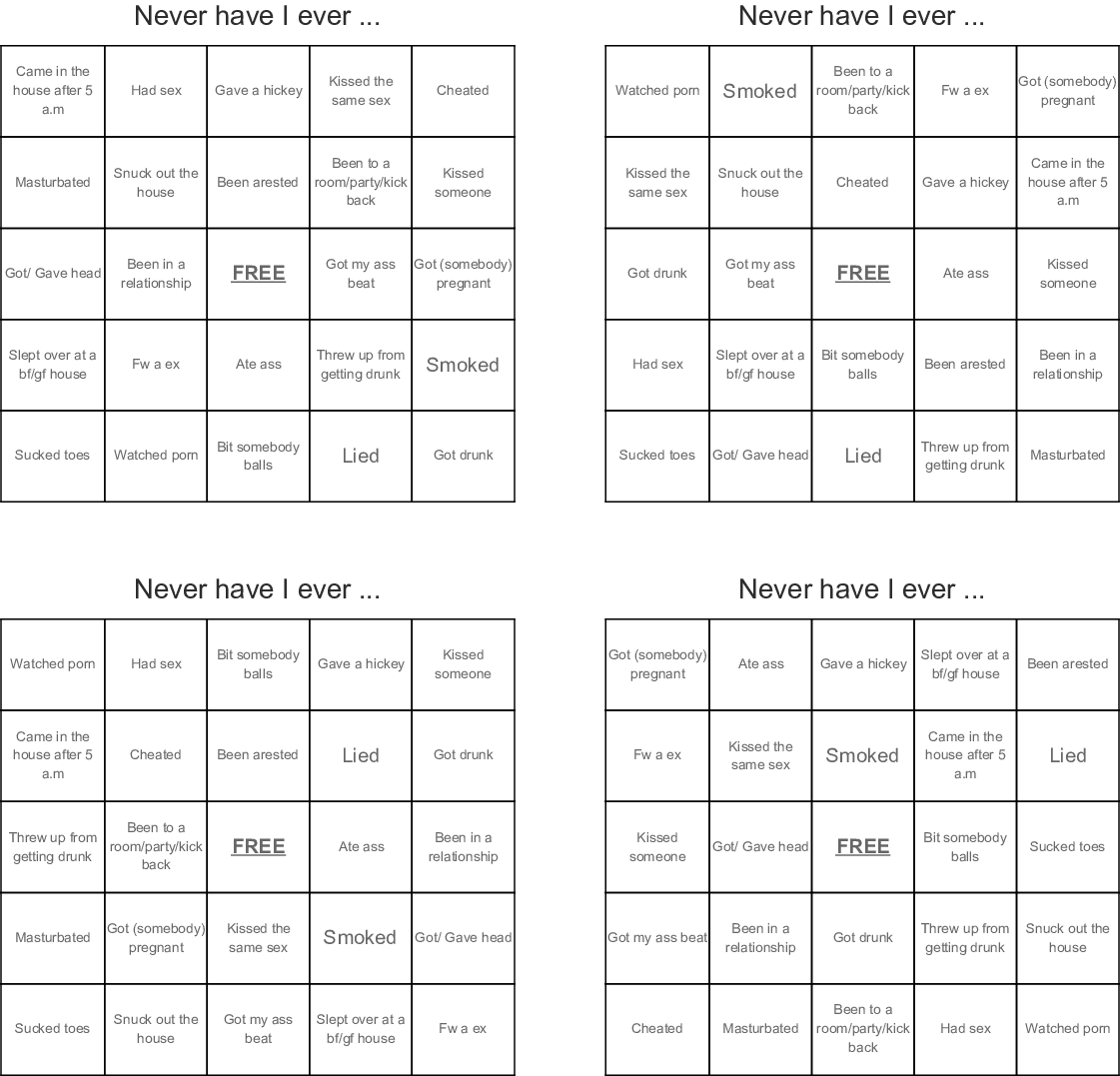 Quarantine Bingo WordMint